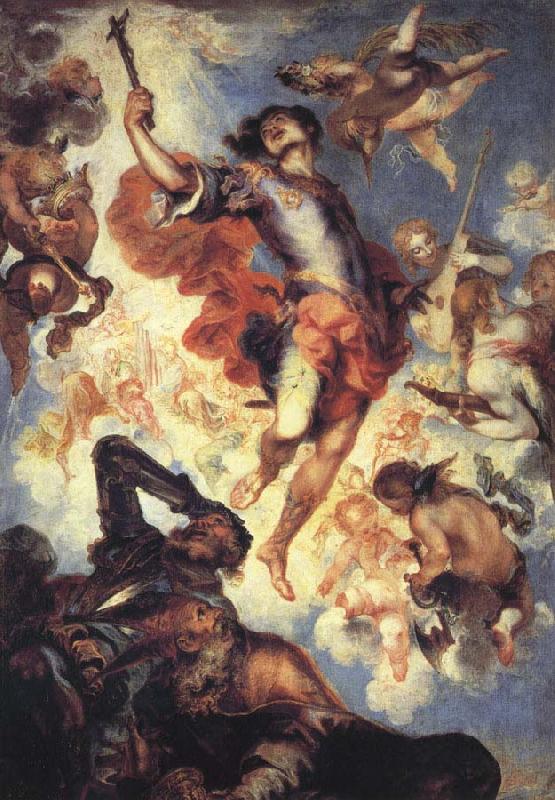 Francisco de Herrera the Younger Triumph of St.Hermengild Sweden oil painting art
